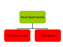 lezione 8 - studi sperimentali