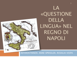 S&uuml;ditalien aus linguistischer Perspektive -14.06.2010 - UK