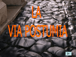 via postumia - Politecnico di Milano