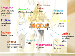 Moda - Istituto GV Gravina