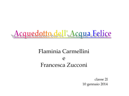 Acqua Felice_Carmellini_Zucconi - Roma