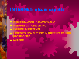 presentazione internet - Nostra Officina