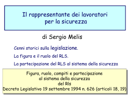 Sicurezza sul lavoro epc - Ufficio scolastico provinciale di Oristano