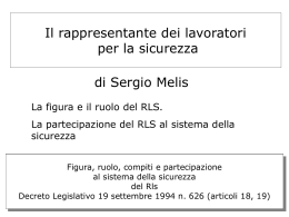 Sicurezza sul lavoro