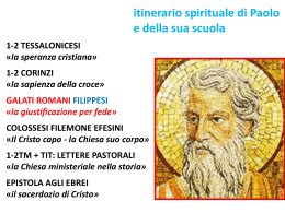 Lettere: Filippesi