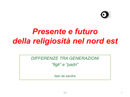 Diapositive prof. De Sandre