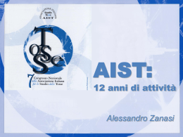 Tosse diagnosi e terapia - AIST, Associazione Italiana per lo Studio