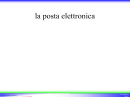 la posta elettronica