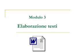 Modulo 2 - tuttoecdl