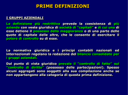 &ldquo;a gruppi e sottogruppi&rdquo;.