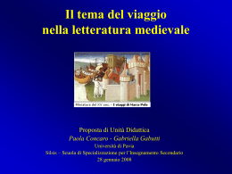 Il viaggio nel Medioevo