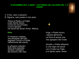 secondi vespri - Atma-o