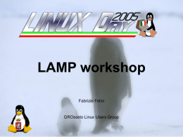 LAMP workshop