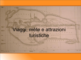 Viaggi e m&egrave;te turistiche