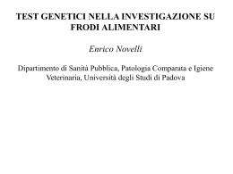 Presentazione di PowerPoint - Università degli Studi di Parma