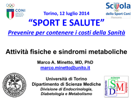 Dr. Minetto - C.O.N.I. Piemonte