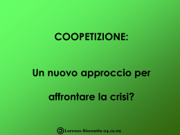 sintesi coopetizione
