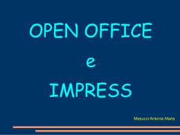 Open Office &egrave;