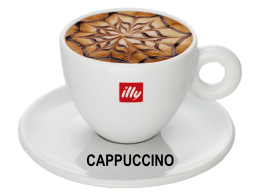 la preparazione del cappuccino