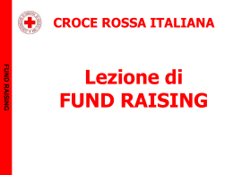 lezione fund raising