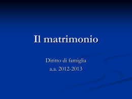 Matrimonio