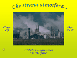 L`atmosfera - Istituto di Istruzione Superiore di Carloforte