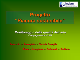 Progetto Pianura Sostenibilie - Estate 2011