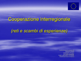 Presentazione INTERREG III