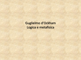 Ockham, La Logica