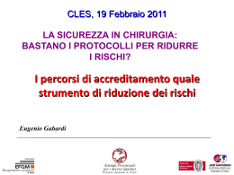 Diapositiva 1 - Società Triveneta di Chirurgia