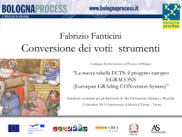 Conversione dei voti: strumenti