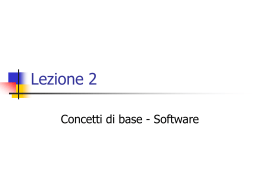 Lezione 2