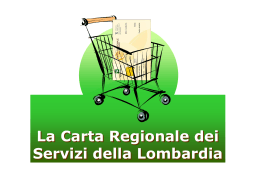 La Carta Regionale dei Servizi della Lombardia