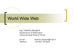 Internet e il WEB