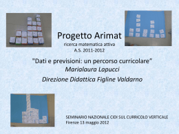 Dati e previsioni