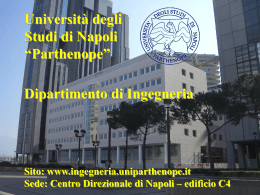 Universit&agrave; di Napoli Parthenope - Liceo Classico Scientifico Statale
