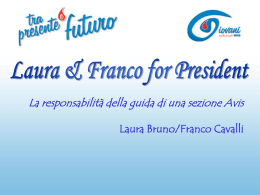 Franco e Laura for President