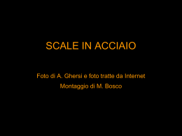 scale a due rampe con 2 colonne interne