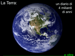 La Terra: un diario di 4 miliardi di anni&hellip;&hellip;