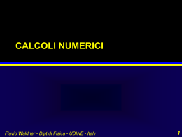 P_FIS1_P_01 - Universita` di Udine