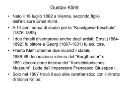 Gustav Klimt - Università degli Studi di Urbino