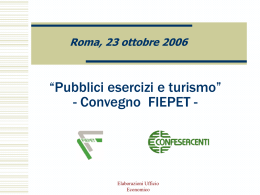 Studio "Pubblici esercizi e Turismo"