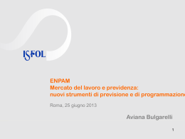 Le slide dell`intervento di Aviana Bulgarelli (Advisor Ocse