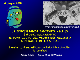 intervento - Dipartimento di Prevenzione