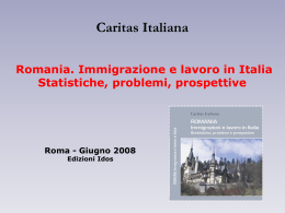 Romania. Immigrazione e lavoro in Italia Statistiche