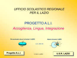 UFFICIO SCOLASTICO REGIONALE PER IL LAZIO