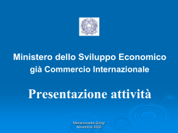 Ministero dello Sviluppo Economico