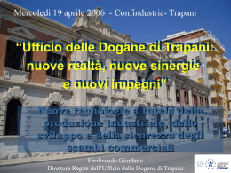 Ufficio delle Dogane - Confindustria Trapani