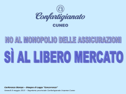 Slides per conferenza