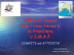 Uffici di sanit&agrave; marittima